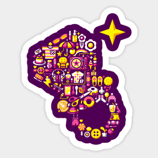 CANDYRING GIRL Sticker